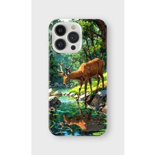 Karsu Design iPhone 15 Pro Max Uyumlu Baskılı Şeffaf Telefon Kılıfı | Koleksiyon: Jungle Wildlife