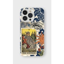 Karsu Design iPhone 14 Pro Uyumlu Baskılı Şeffaf Telefon Kılıfı | Koleksiyon: Tarot Cards
