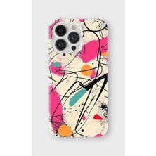 Karsu Design iPhone 16 Pro Max Uyumlu Baskılı Şeffaf Telefon Kılıfı | Koleksiyon: Psychedelic Art