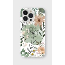 Karsu Design iPhone 13 Pro Uyumlu Baskılı Şeffaf Telefon Kılıfı | Koleksiyon: Boho Floral
