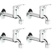 Sylar 4lü Aç Kapa Mix Lavabo Musluk Wc Lavabo Uzun Musluk Perlatörlü