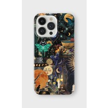 Karsu Design iPhone 13 Pro Max Uyumlu Baskılı Şeffaf Telefon Kılıfı | Koleksiyon: Mystical Symbols