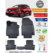 Oty Renault  Clio 4  2012+2019 3D Havuzlu Paspas