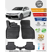 Oty Volkswagen Golf 8 Manuel 2021+ 3D Havuzlu Paspas