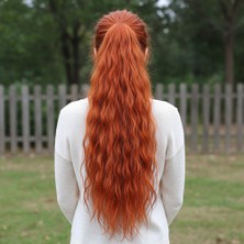 Bigelal Tokalı Kabarık Daalı At Kuyruğu / Bakır