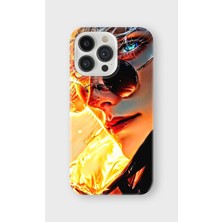 Karsu Design iPhone 15 Pro Max Uyumlu Baskılı Şeffaf Telefon Kılıfı | Koleksiyon: Anime Style 1