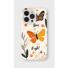 Karsu Design iPhone 13 Pro Uyumlu Baskılı Şeffaf Telefon Kılıfı | Koleksiyon: Butterfly Aesthetic