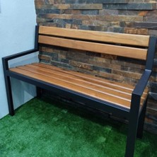 An Dekor Bahçe Bank Ayağı Ahşap Oturma Bankı Bahçe Bankı