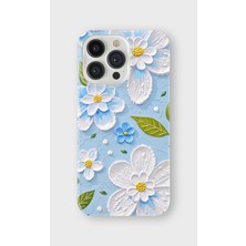 Karsu Design iPhone 14 Pro Max Uyumlu Baskılı Şeffaf Telefon Kılıfı | Koleksiyon: Pastel Flower Patterns
