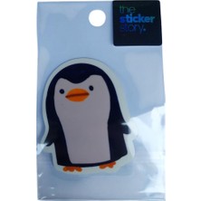 Ekstrafix Yapışkanlı Sudan Etkilenmeyen Sticker The Sticker Story Penguen Tss0067 (1 Adet)