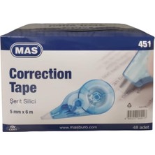  mas şerit silici daksil 5mm x 6 metre askılı poşette 451 (48 li paket)