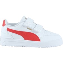 Puma Shuffle Downtown Çocuk Beyaz Spor Ayakkabı (403740-06)