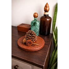 El Yapımı Kırılmaz Dekoratif Nihale & Sunum Tahtası 23×23 cm