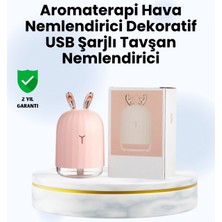 MiraLive Beyaz Renk Ultrasonik Hava Nemlendirici ve Aromaterapi Difüzörü