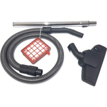 Fakir Atria Elektrikli Süpürge Için Çelik Telli Hortum Seti ve Filtre