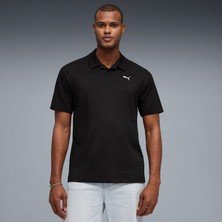 Puma Essentials Elevated Erkek Siyah Polo Tişört (692560-01)
