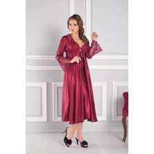 Pierre Cardin 6'lı Full Güpür Gecelik Sabahlık Tk 6620