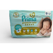 Prima Premium Care 0 Numara Yenidoğan Bebek Bezi 30 Adet (0-4 Kg) Ultra Yumuşak, Nefes Alabilir, Gece Boyu Koruma