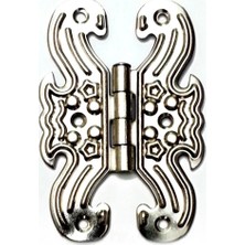 CT Stones Dekoratif Sac Menteşe - Büyük, Nikel, 100 Adet