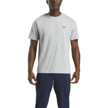 Reebok Cody Sl Crew Neck Ss Tee A Grı Mel Erkek Kısa Kol T-Shirt