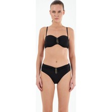 Louren B21180 Boş Kaplı Bikini Takımı-Siyah