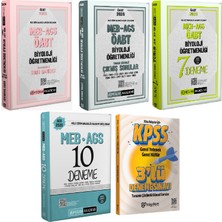 Pegem Akademi Yayıncılık 2026 Meb Ags Öabt Biyoloji Öğretmenliği Çözümlü Soru Bankası-7 Deneme-Çıkmış Sorular-Ags 10 Deneme