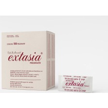 Extasia Prezervatif 100’LÜ Paket Kondom Ultra Ince Dayanıklı Lateks Koruyucu – Güvenli ve Konforlu Kullanım