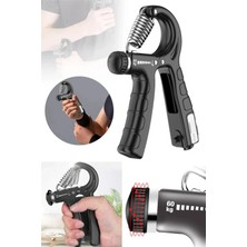 Tineke Konforlu 5-60 kg Ayarlanabilir Sayaçlı El ve Bilek Güçlendirici Fitness Egzersiz Yay