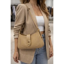 Sosela Kadın Omuz ve Kol Çanta 67-7186 Nude