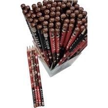 Adel Kurşun Kalem Kahve Desenli 2061 000064 (72 Li Paket)