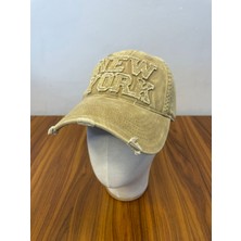 Hamze Vintage Yıkamalı Eskitme Model Unisex Cap Şapka