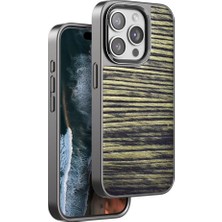 Akinco Venco Iphone 14 Wave Kapak - Koyu Kahve