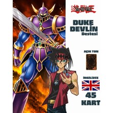 Çakmak Oyun Dükkanı Ingilizce Duke Devlin Destesi 45 Yugioh Kartı Yu-Gi-Oh!
