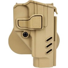 TİM42 Sarsılmaz P8-L Taktik Polimer Kılıf Kum Rengi