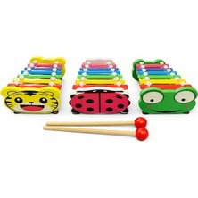 Uslucan Alışveriş Ahşap 8 Notalı Ksilofon Müzik Aleti
