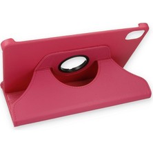 CT Stones Pad 5 11 Kılıf 360 Tablet Deri Kılıf - Pembe