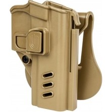 TİM42 Sarsılmaz Sar9 Taktik Polimer Kılıf Kum Rengi