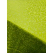 150 En Yeşil Desenli Jakarlı Viskon %70 Viskon Kumaş