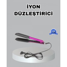 MiraLive Seramik Plakalı Saç Düzleştirici – Plaka Kilitli ve Elektriklenme Önleyici