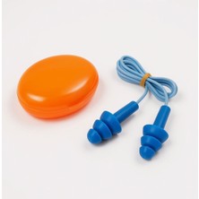 Belirtilmemiş Silikon Kulak Tıkacı Ipli Yıkanabilir Gürültü Önleyici Kulak Koruyucu Uyku Yüzme Seyahat Için Kulak Tıkacı Kutulu