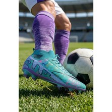 In Step Air Yeşil Futbol Akademik Krampon - Kaymaz Taban Halı Saha Ayakkabısı 565