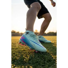 In Step La Liga Airboom Erkek Halı Saha Ayakkabısı - Çim Saha Ayakkabısı Turkuaz Krampon - 610