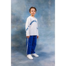 Perendi Erkek Çocuk Adventure Baskılı Uzun Kollu T-Shirt & Jogger Alt Üst Takım