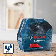 Nisar Store Professional Gll 2-10 Çizgi Lazer (10M Çalışma Alanı, 3 x Aa Pil, Ip 54 Toza Karşı Koruma Sistemi, Kırmızı Lazer, Koruma Çantası)