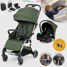 Elele Nuvola Kabin Tipi Travel Sistem Bebek Arabası Yeşil