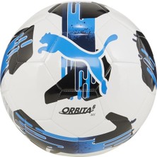 Puma Orbita 6 Ms Beyaz - Mavi Futbol Topu Makine Dikişli Uzun Ömürlü Kullanım İçin