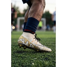 In Step Air Bej Futbol Akademik Krampon - Kaymaz Taban Halı Saha Ayakkabısı 565