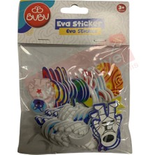  bu-bu eva sticker uzay st0153