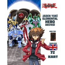 Çakmak Oyun Dükkanı Ingilizce Jaden Yuki Elemental Hero Destesi 72 Yugioh Kartı Yu-Gi-Oh!