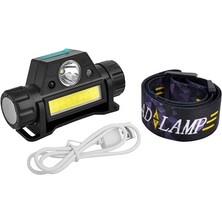 CT Stones Kafa Lambası 8 Saat Dayanıklı Şarjlı Sensörlü Mıknatıslı Kafa Feneri